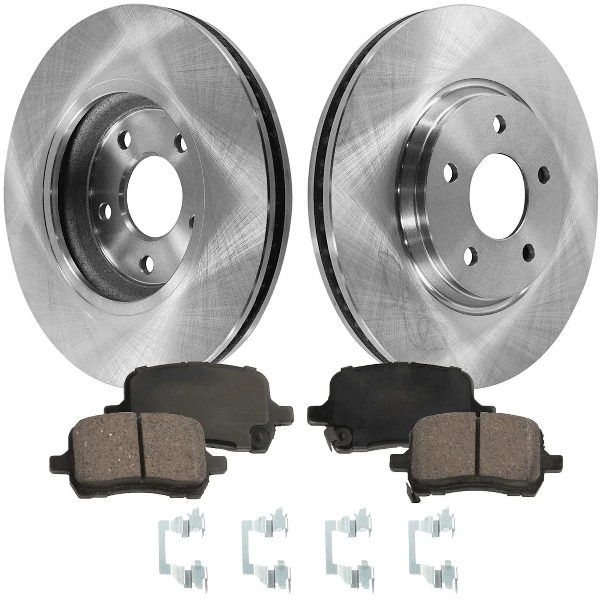Front Brake Pad & Disc Kit for 2004-2006 Chevrolet Malibu