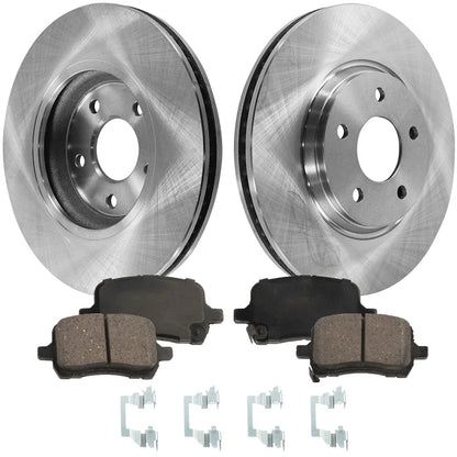 Front Brake Pad & Disc Kit for 2004-2006 Chevrolet Malibu