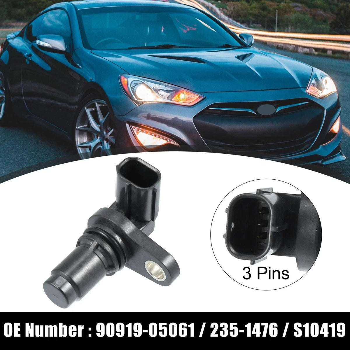 Camshaft Position Sensor 9091905061 for Toyota Camry Tacoma Lexus GS300 IS F (2002–2006)