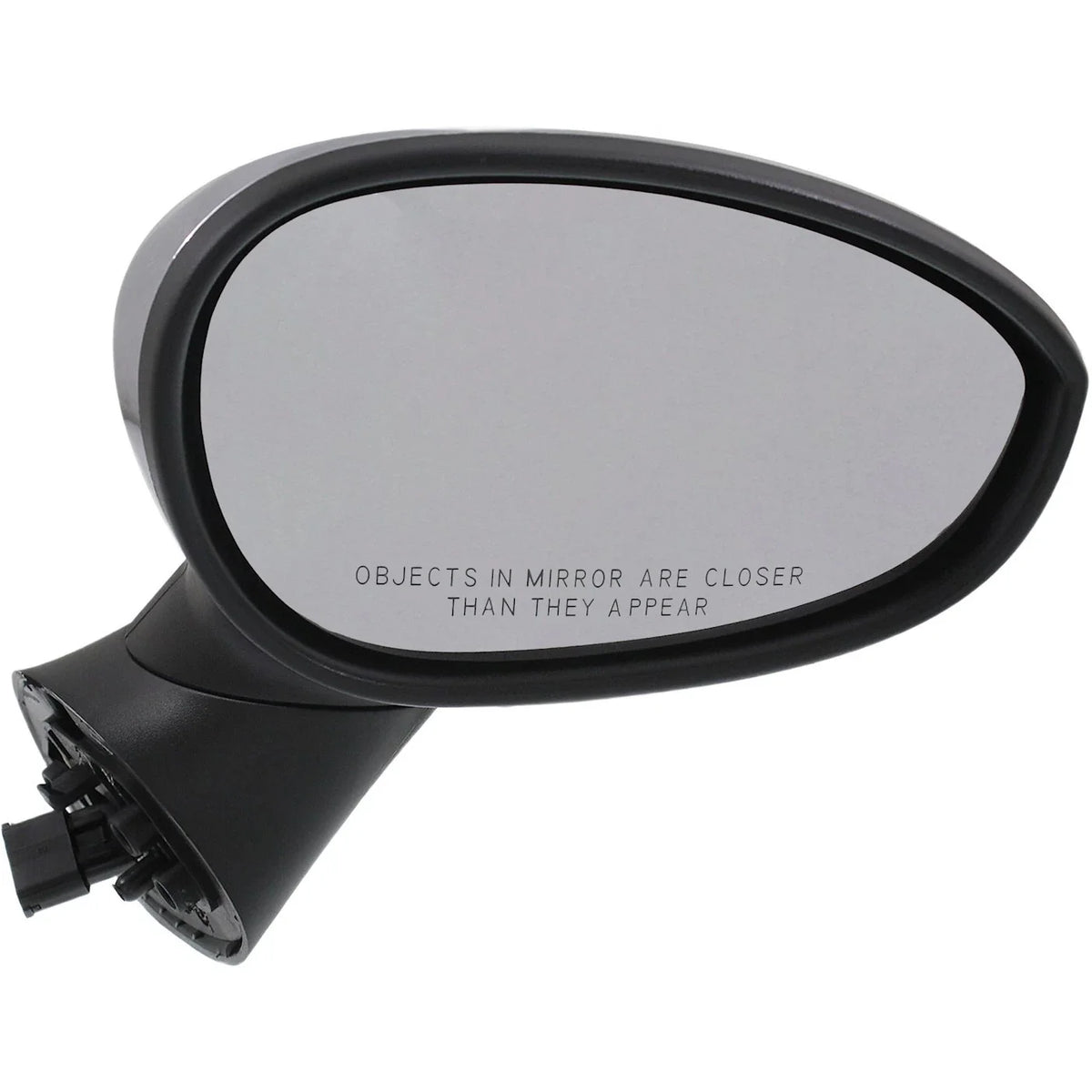 Heated Chrome Power Mirrors for Fiat 500 Hatchback (2012–2018)