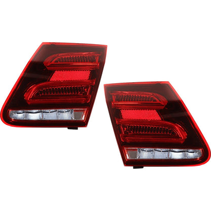 2X Inner LED Tail Light Set for Mercedes Benz E250 (2014) - Includes Bulbs