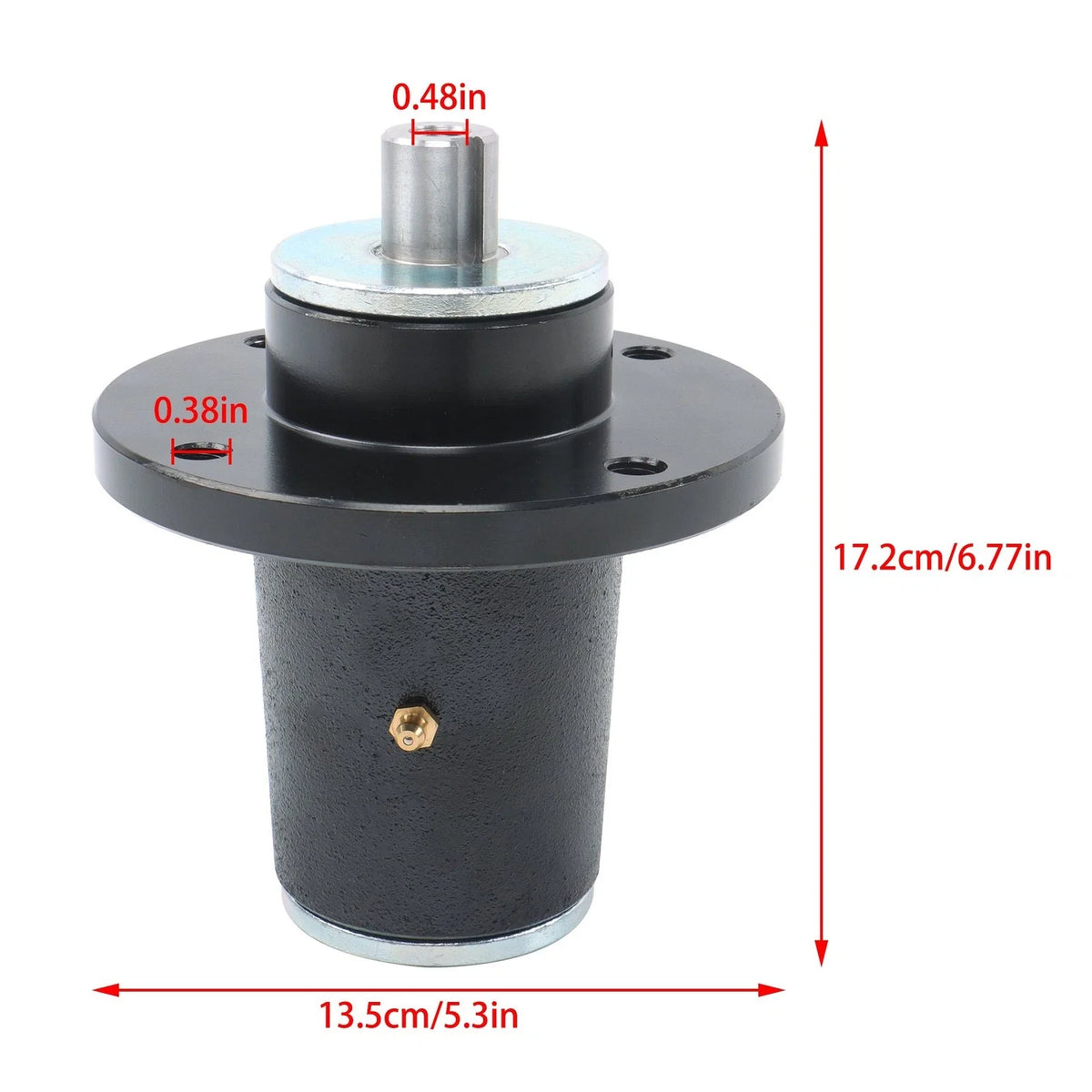 Deck Spindle for Hustler Mowers X-One ATZ Diesel Z RD (2007–2023) 604255 937060EX 607407