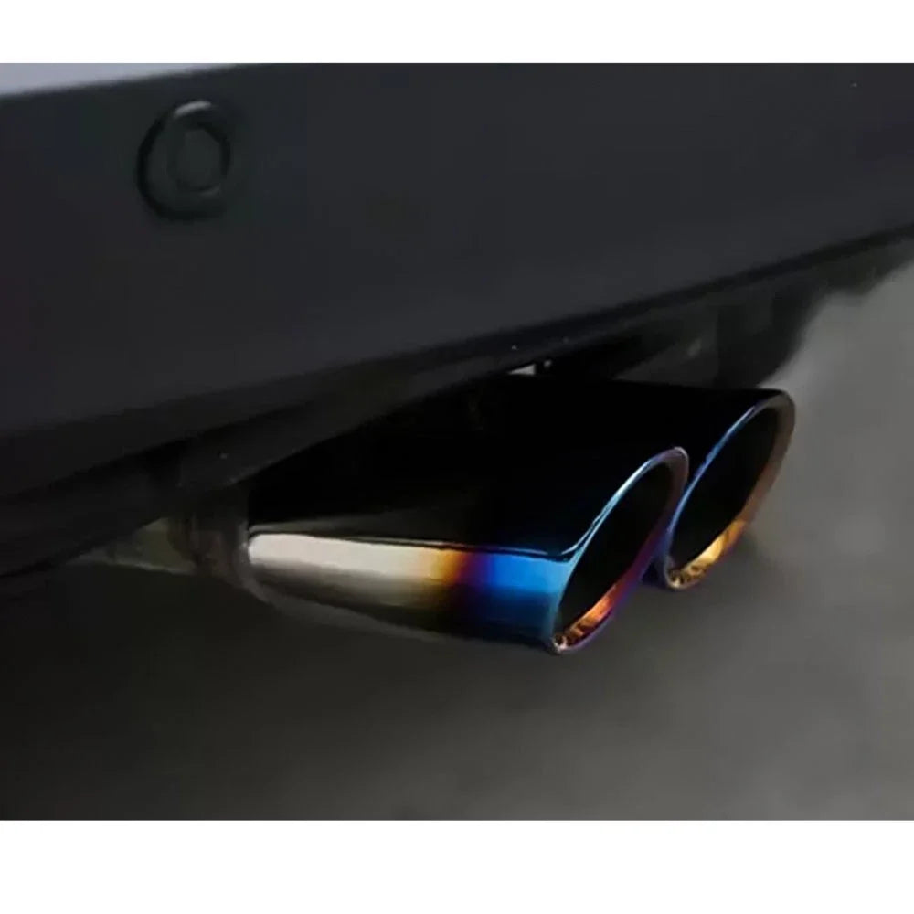 Exhaust Pipe Tip for Universal Fit (Stainless Steel Burnt Blue)