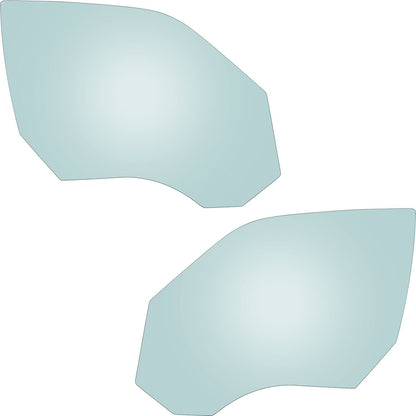 Front Door Glass Set (2) for Toyota Hilux N70 2005-2015
