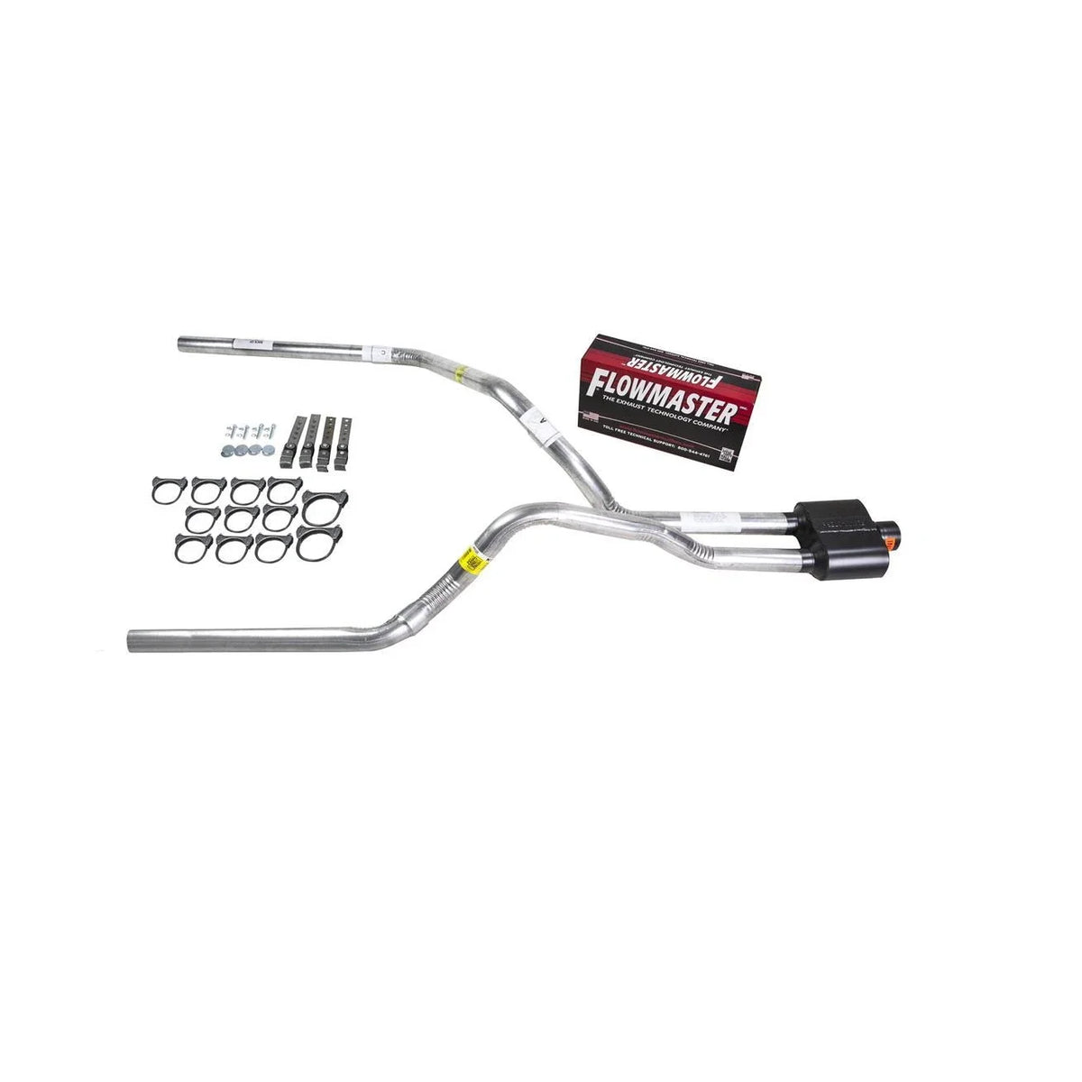 Dual Exhaust 2.5" Pipe for Silverado (1996–1999) Flowmaster Super 10
