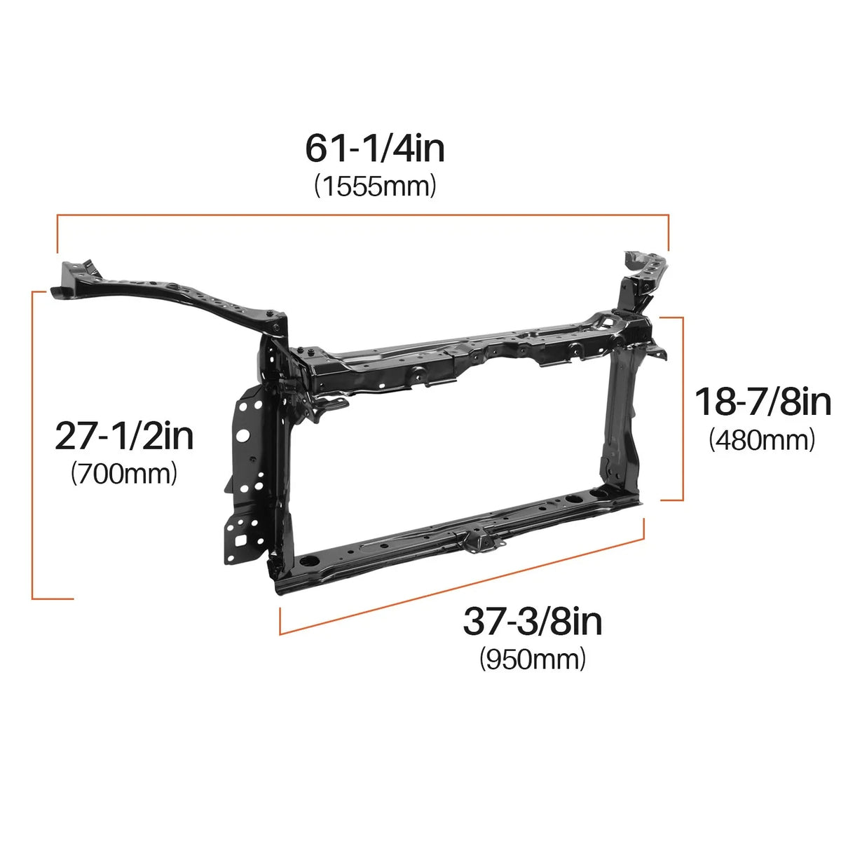 Radiator Support Core 1.8L 2.0L for Corolla 2020-2022
