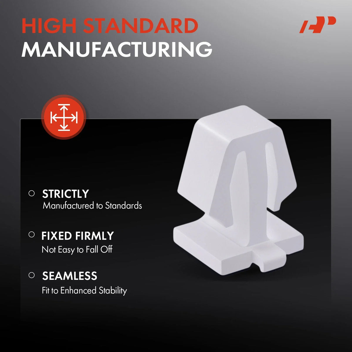 Body Side Moulding Clip Set - 30Pcs Nylon for Honda