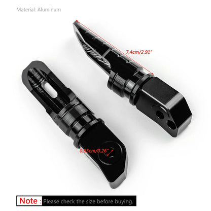 Rear Footrests Foot Pegs for Honda CBR250RR CBR600RR CBR1000RR CB1100 CBR900 (1990–2023)