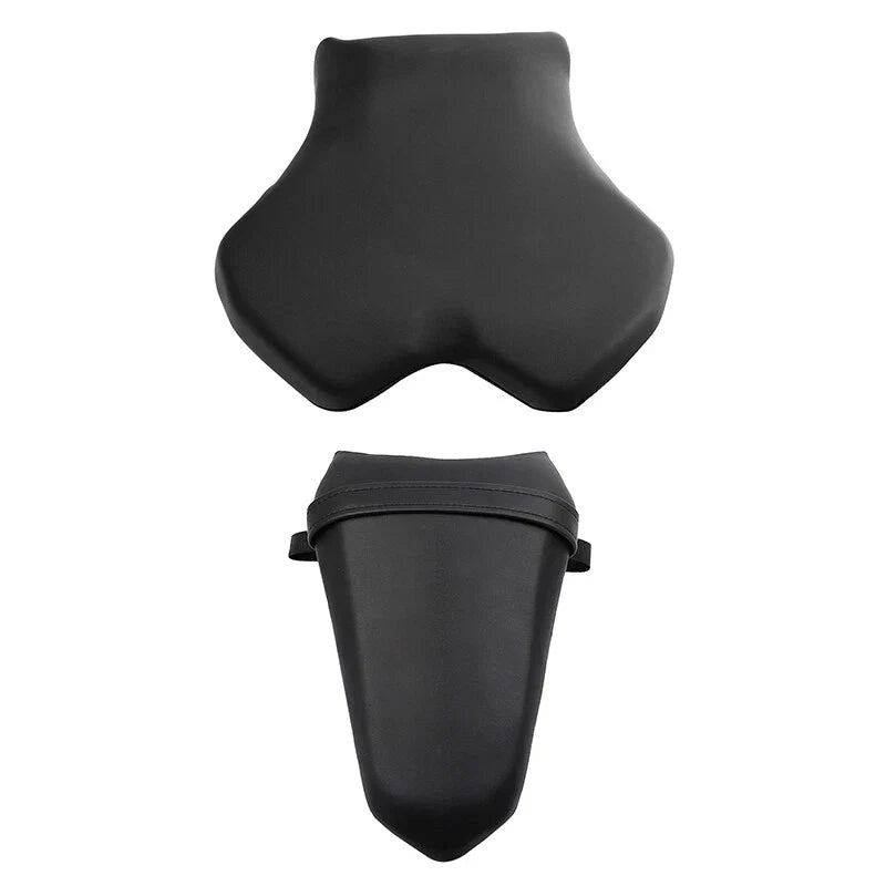Driver & Passenger Seat Set - Black for Yamaha YZF R6 (2017–2024)