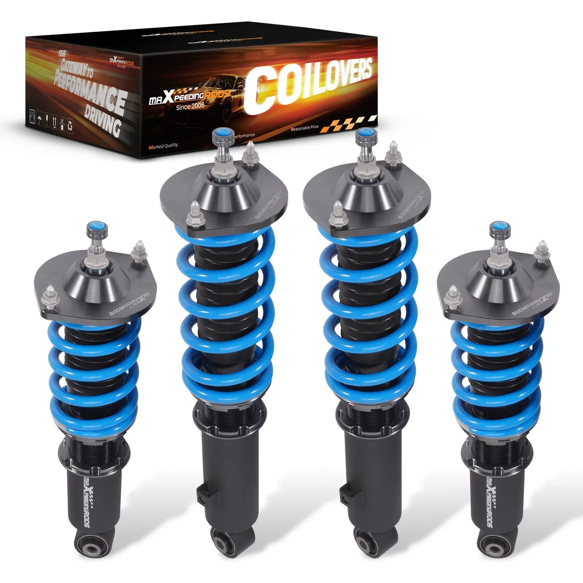 24 Level Damper Coilovers Kit for Mazda Miata MX5 (1989–2005)