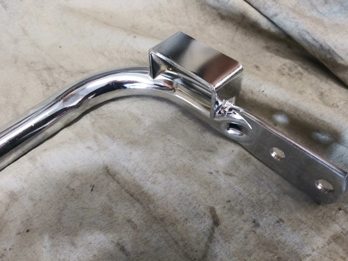 Chrome Left Saddlebag Support for Harley FLH (1993-2008)