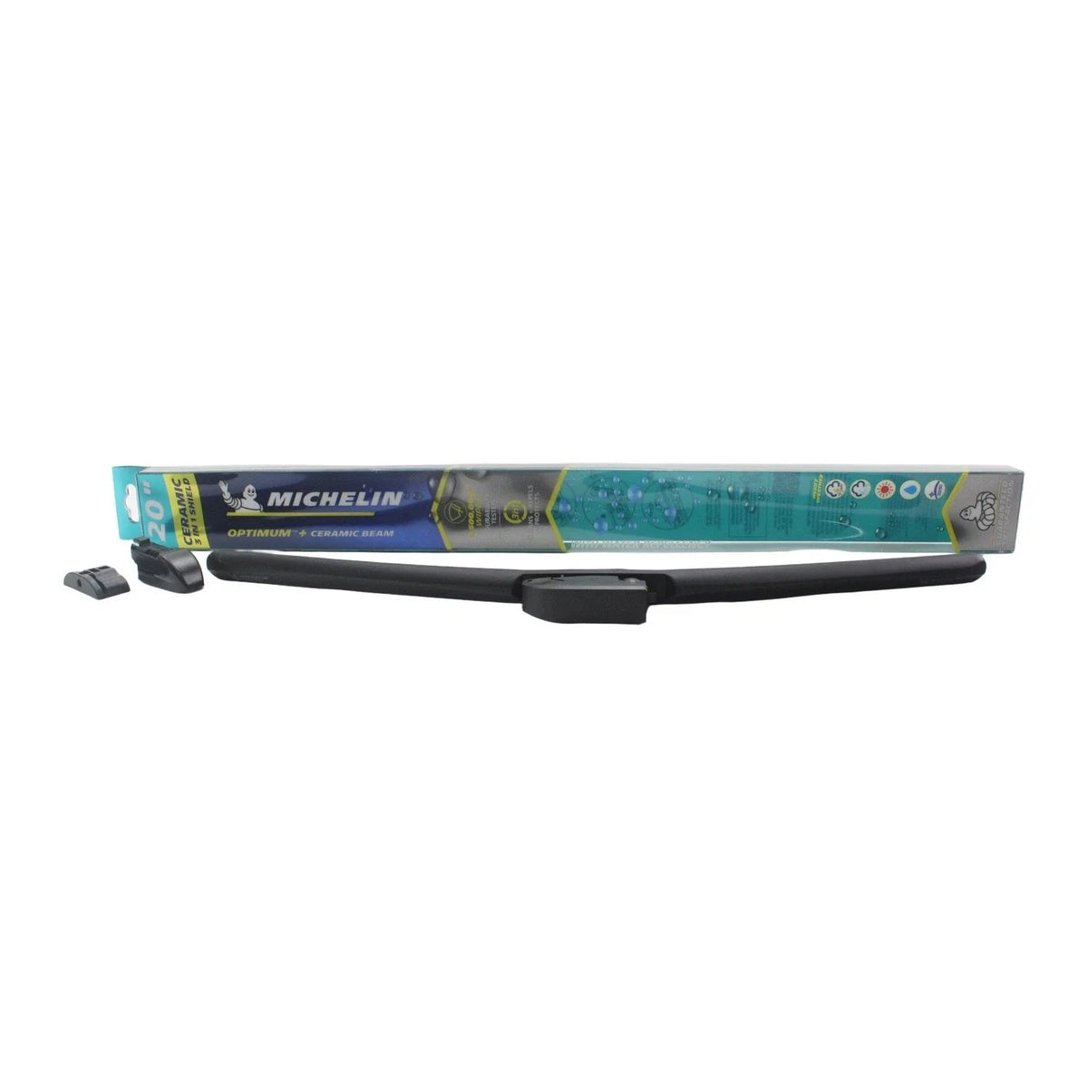 Set of 2 Michelin Optimum+ 16"/20" Ceramic Beam Wiper Blades for