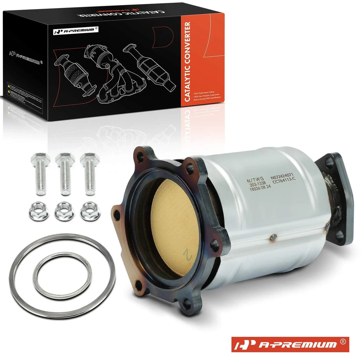 Front Left Catalytic Converter for Nissan Pathfinder (1996–2004)
