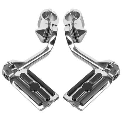 Highway Foot Pegs 1.25" Adjustable for Harley Models