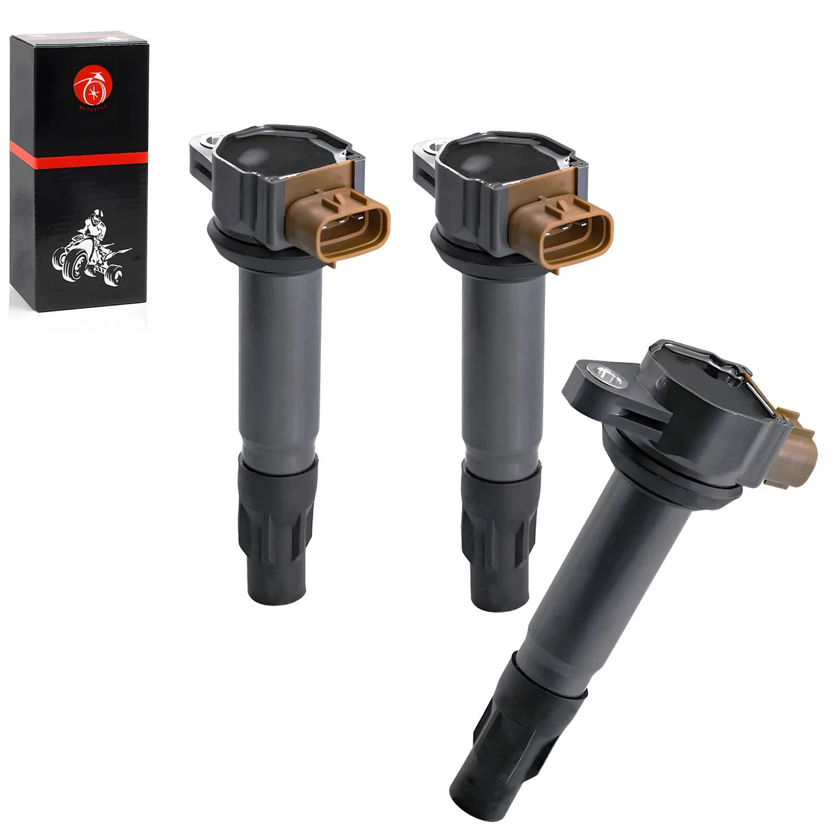 3 Ignition Coils for Sea-Doo 420666140 Spark 2up 3up 900 ACE H.O. (2014–2021)