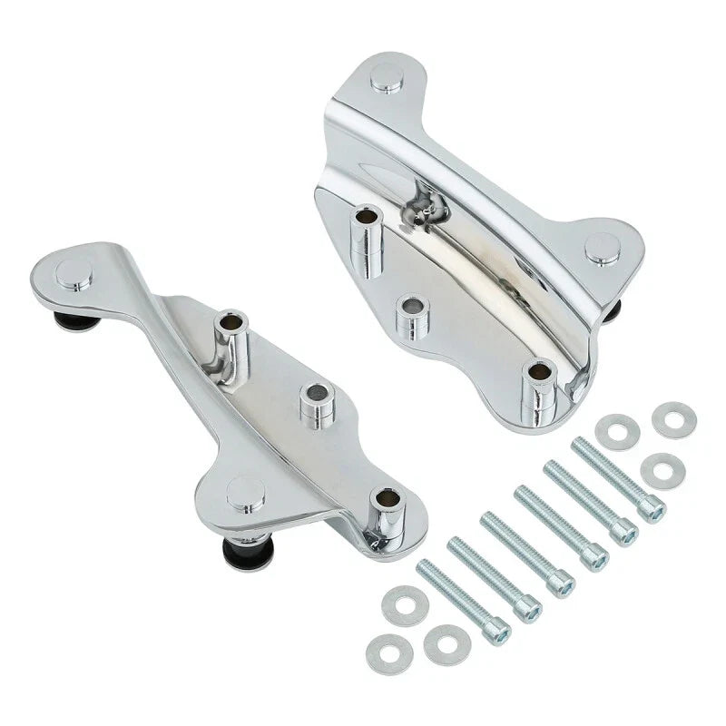 4 Point Docking Hardware Kit w/ Covers for Harley Electra Glide (2009–2013)