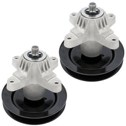 2X Spindle Assembly for MTD 42" Deck (Fits 918-04456B, 618-04456, 618-04456A, 618-04461)