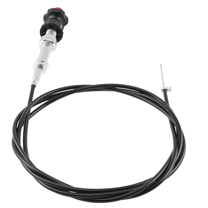 Black Knob Adjustable Lock Control Cable for Toyota Hilux N70