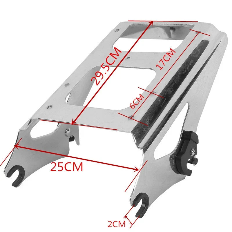 2X Mounting Luggage Rack for Harley Touring Models (2009–2013)