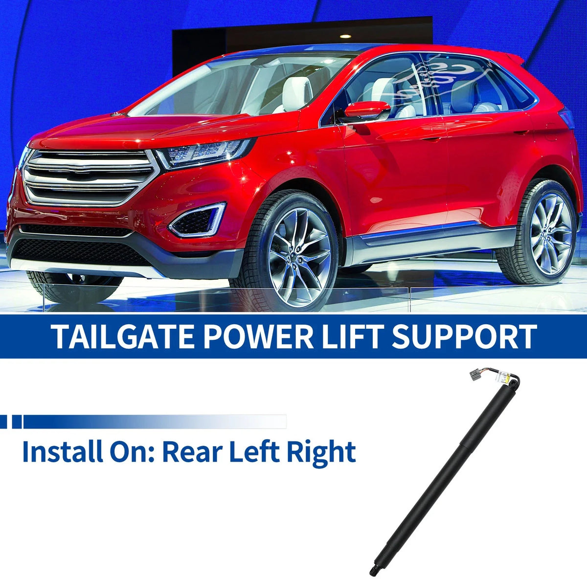 Set of 2 Rear Tailgate Power Lift Supports for Ford Edge, Lincoln MKX (2011–2015)