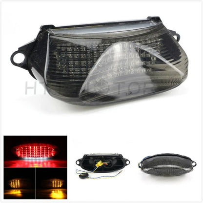 LED Brake Tail Light Assembly for Honda VTR1000F Super Hawk 1998-2005 - Smoke