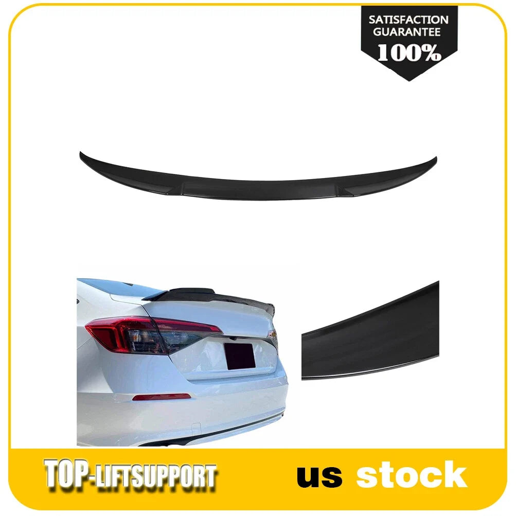 ABS Rear Deck Lid Spoiler for Honda Civic Sedan (2022–2023)
