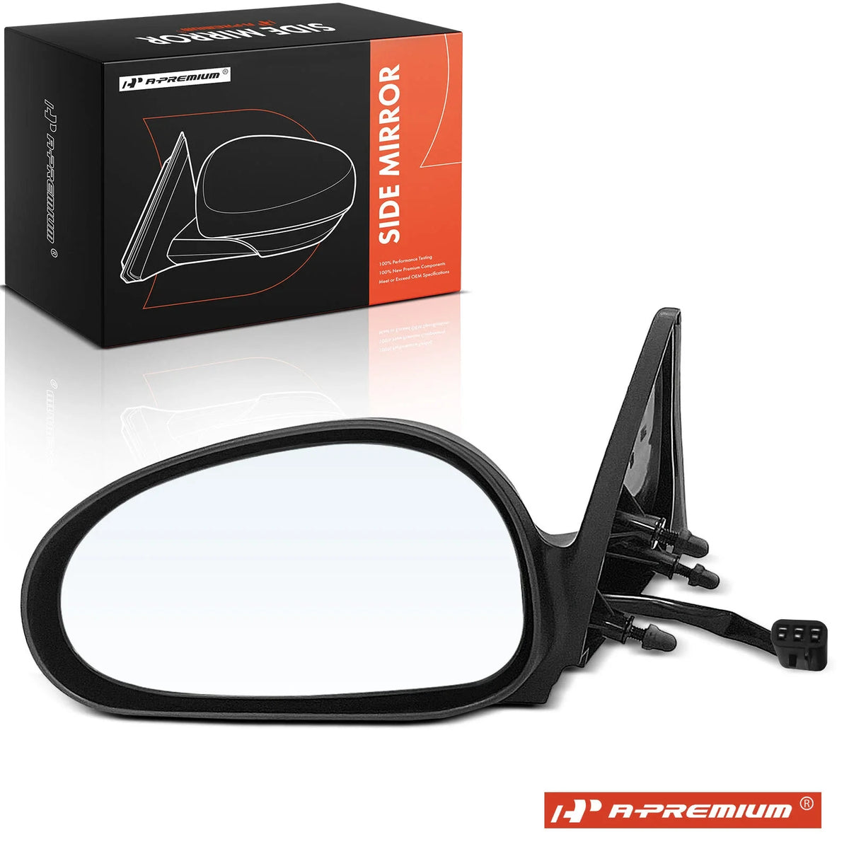 Driver Power Glass Side Mirror for Ford Mustang (1999–2004)
