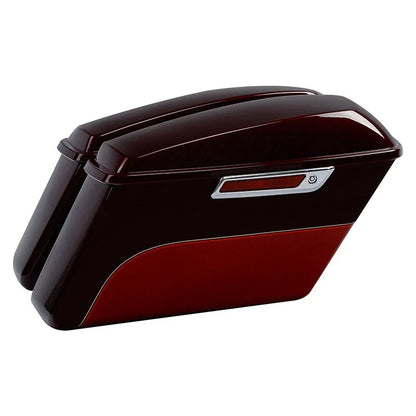 Saddlebags for Harley Street Glide (2014–Present) - Red Sunglo/Mysterious Red