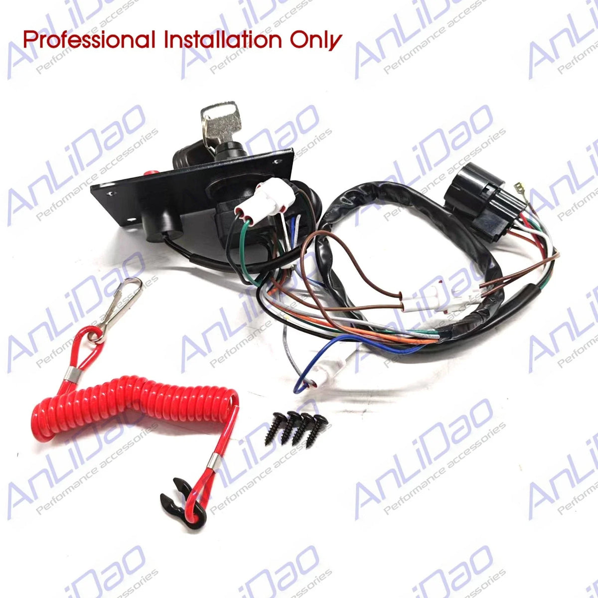 Ignition Key Switch Panel for Suzuki (37100-96J24, 37100-96J27)