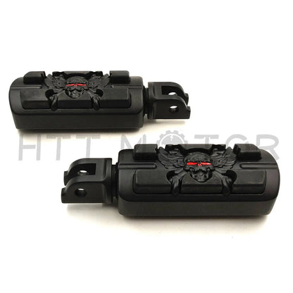 Footpegs - Skull Pirate Design for Harley Breakout FXBR (2018-2019)