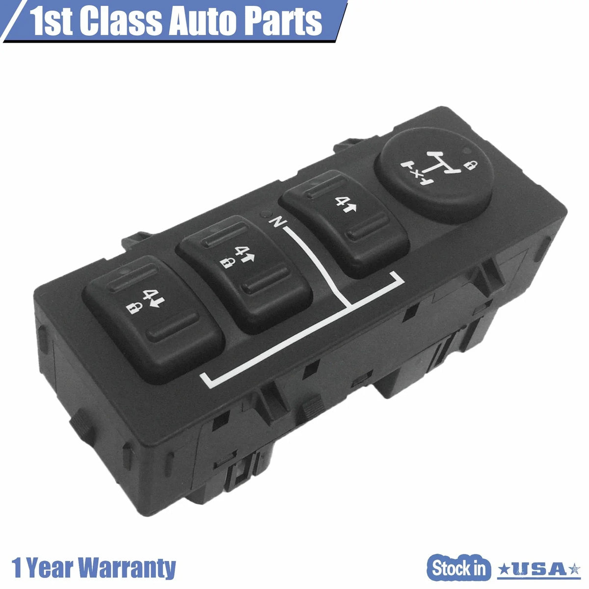 Transfer Case Select Switch for Hummer H2 (2003–2007) 15709327