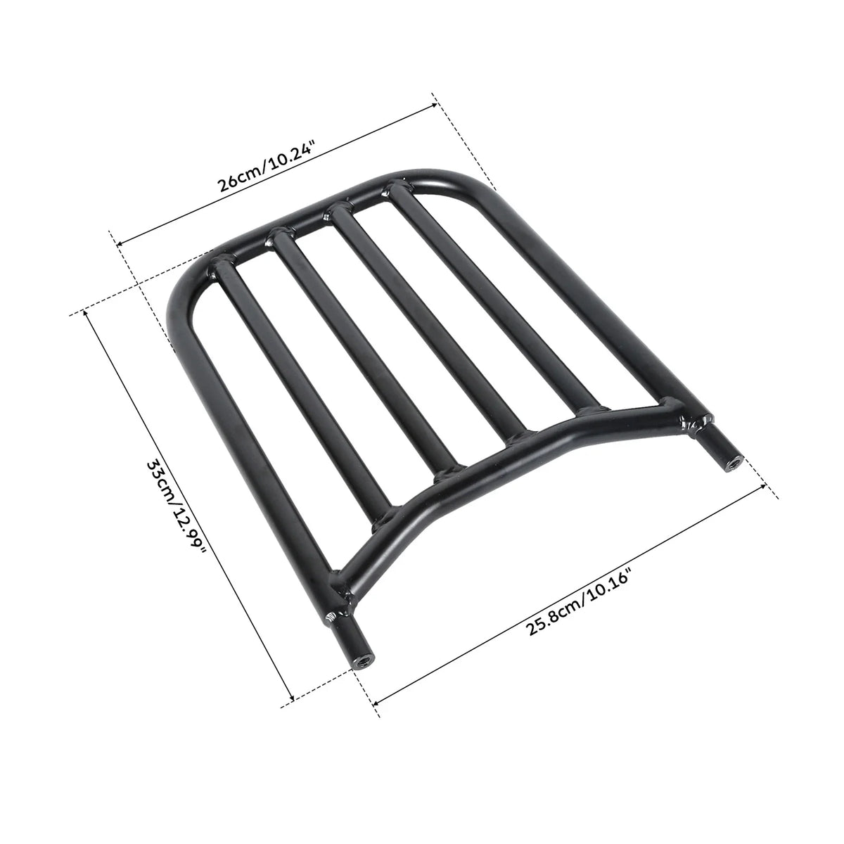 Luggage Rack with Black Backrest Sissy Bar for Indian Chieftain 2016-2025