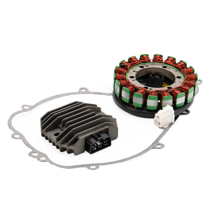Magneto Stator, Gasket & Voltage Rectifier for KLR 650 E 2008-2010