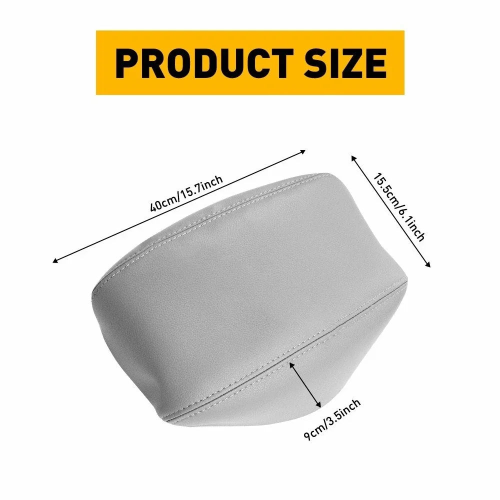 Microfiber Leather Armrest Cover for Honda Civic (2012–2015)