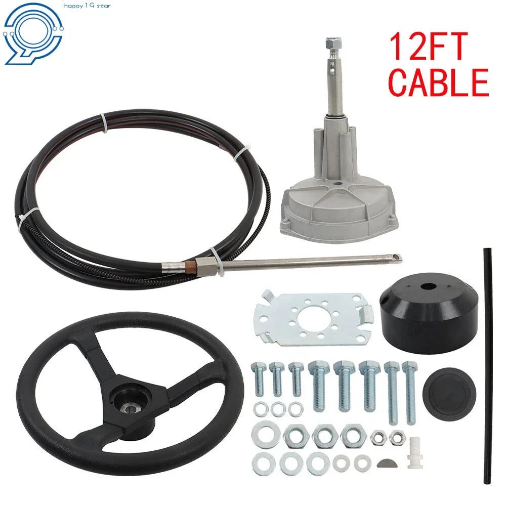 Rotary Steering System for Boat (12 Feet)