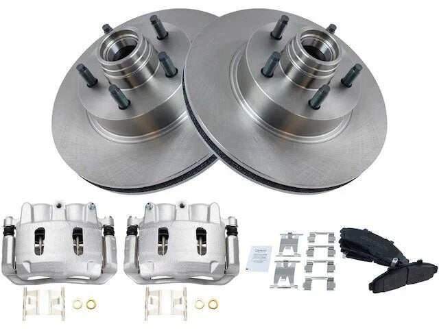 Front Brake Pad Rotor Caliper Set for Mazda B2300 RWD (2001–2002) KD156WR