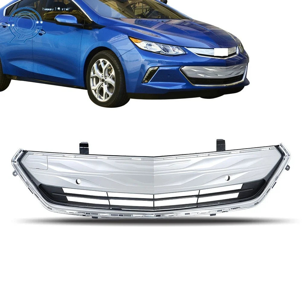 Front Lower Grille for Chevrolet Volt Premier (2016–2019) Silver 84036280