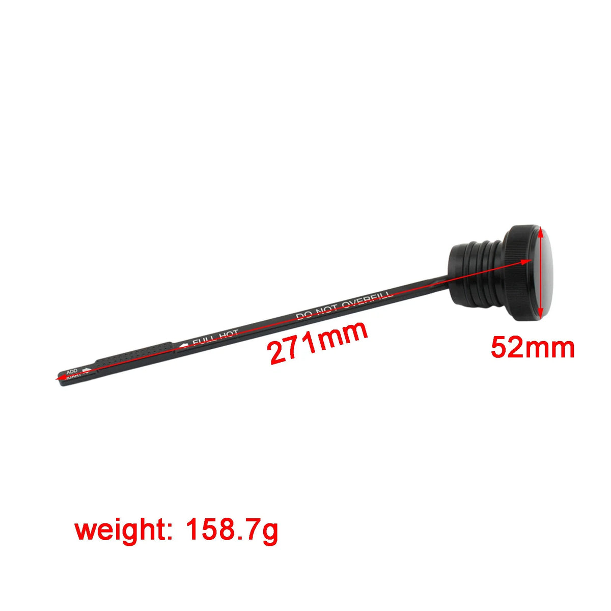 Oil Dipstick Tank Cap Plug 0710-0150 for Harley Davidson Dyna FXD FXDX FXDL (1999–2005)