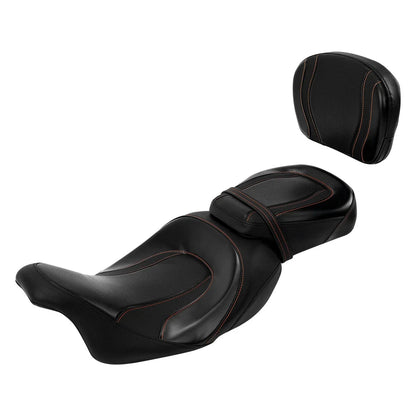 Driver & Passenger Backrest for Harley Road Glide (2009-2023)