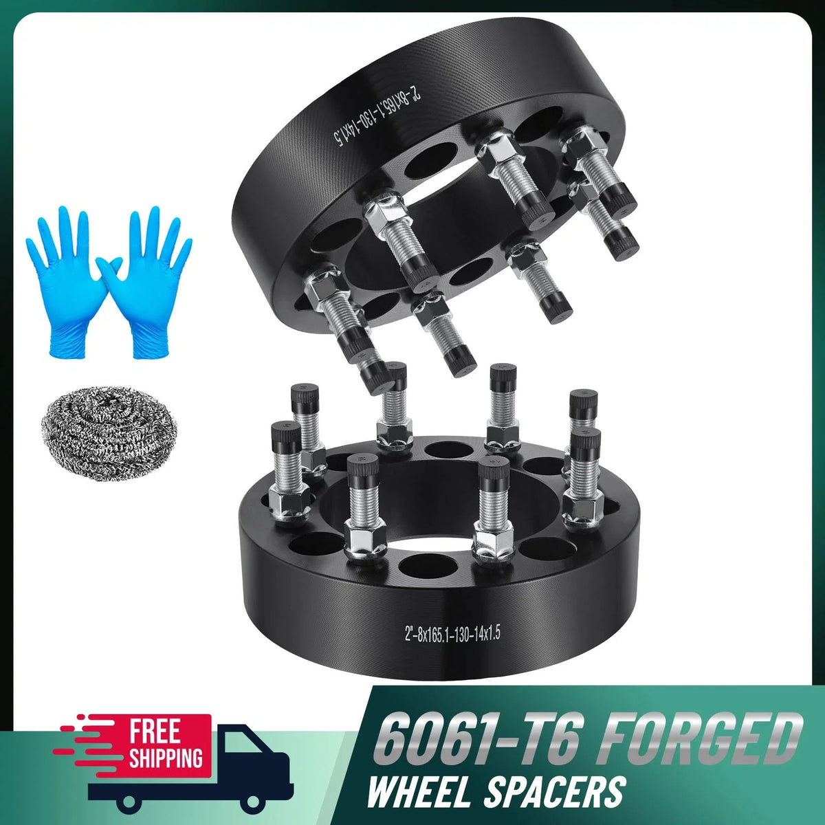 2X 2" Wheel Spacers for Nissan NV1500 (2012–2014)