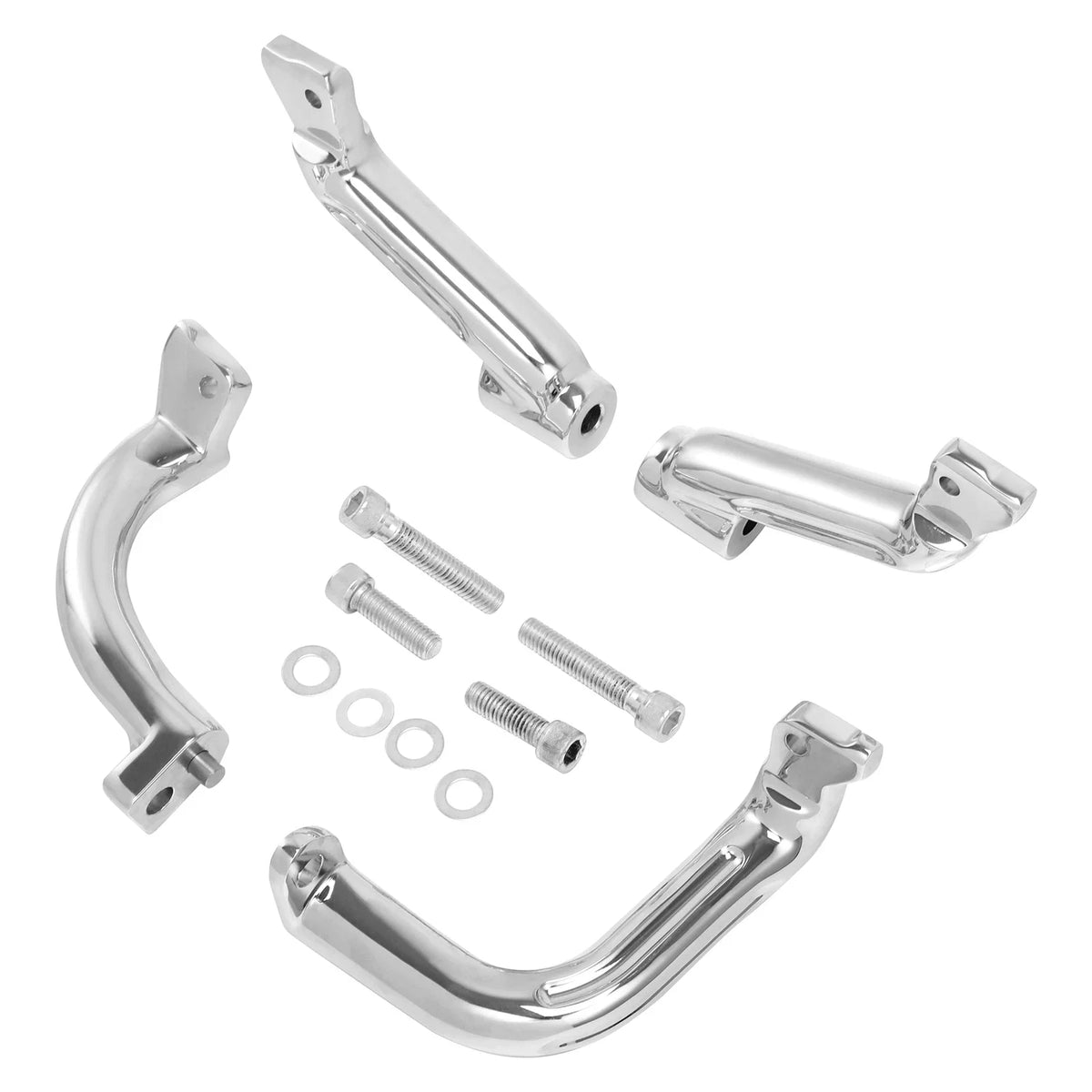 Chrome Driver Floorboard Bracket Kit for 2014-2016 Harley Street Glide