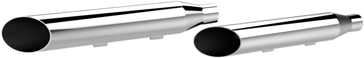 3" Slip-On Mufflers for Harley Davidson XL (2023) - Chrome - 202395
