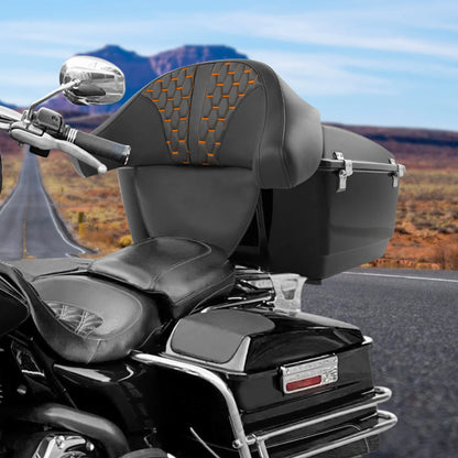 Chopped Trunk Backrest Pad for Electra Glide Harley (1997-2013)