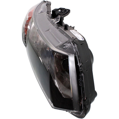 Passenger Side Headlight for Honda Civic (2012) Halogen with Bulb