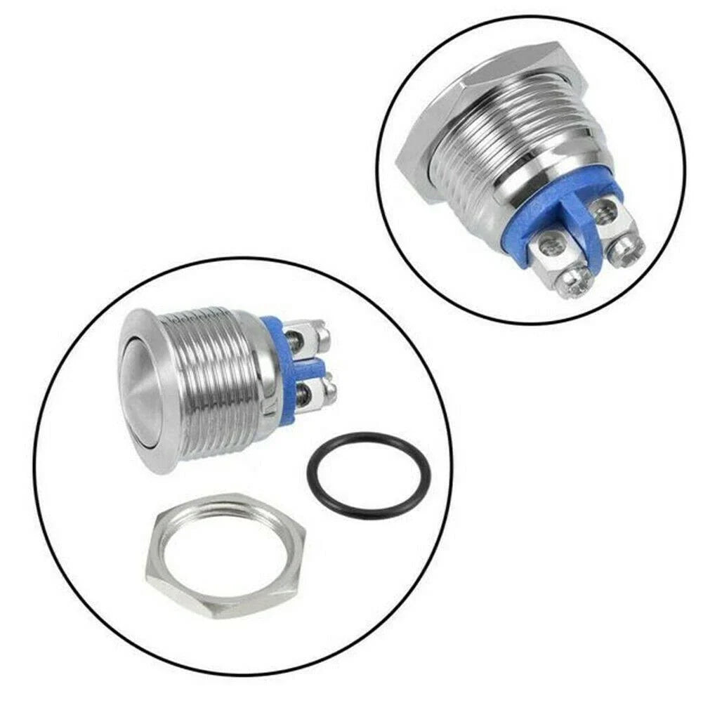 Push Button Switch 12V 16mm for Car/Boat (Factory)