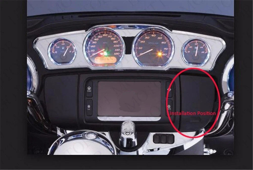 Speedometer Cover Right Side for Harley Electra (2014-2020)