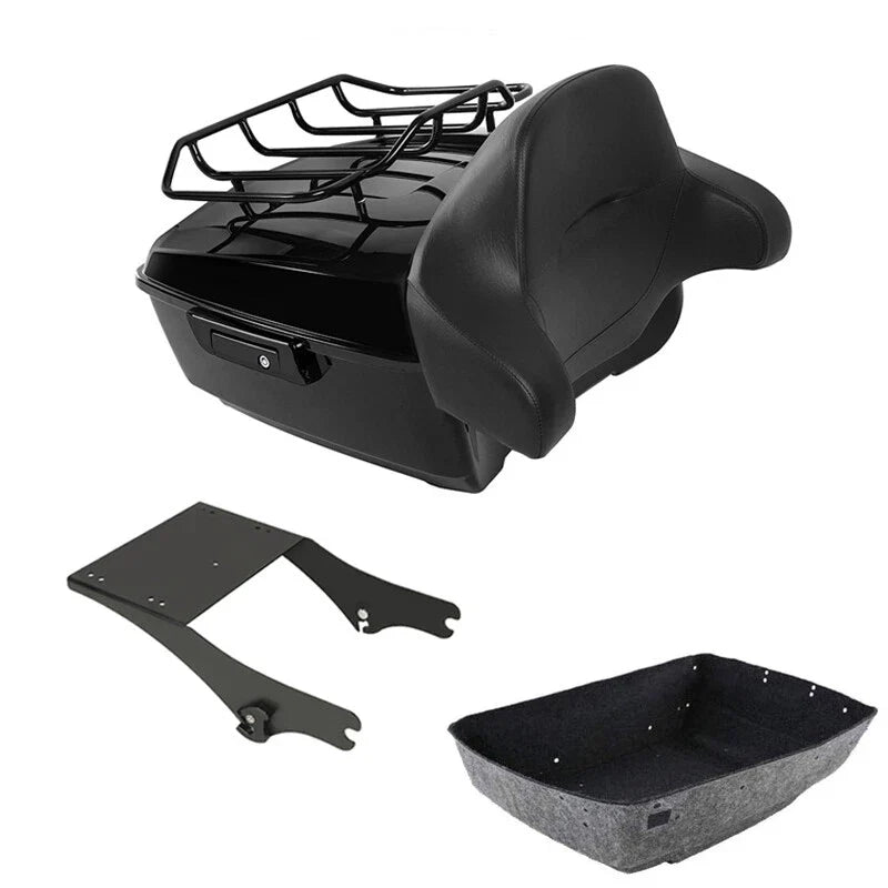 Trunk Backrest Mount for Harley Touring Electra Glide 1997-2008
