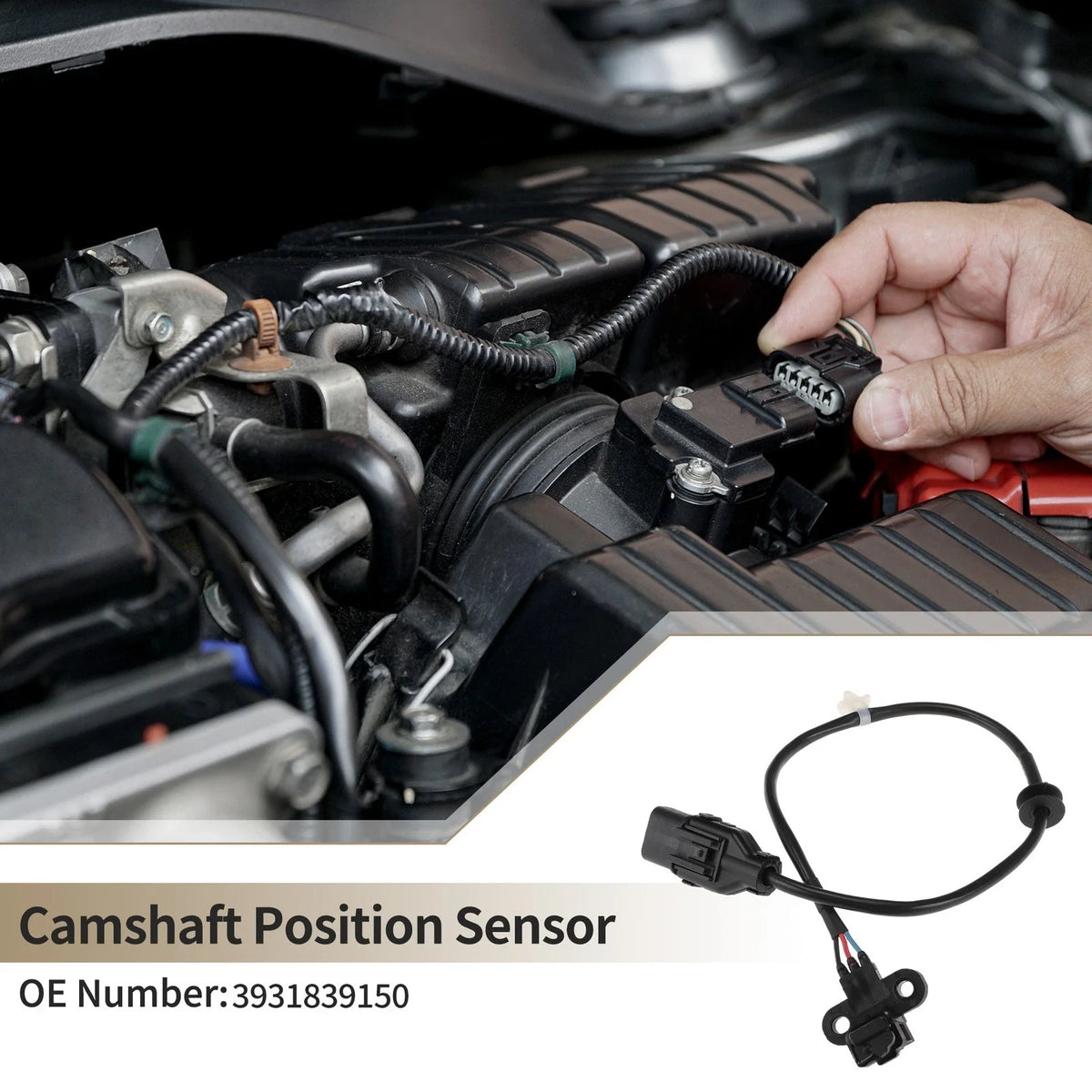 Camshaft Position Sensor No.3931839150 for Hyundai Santa Fe (2003–2006)