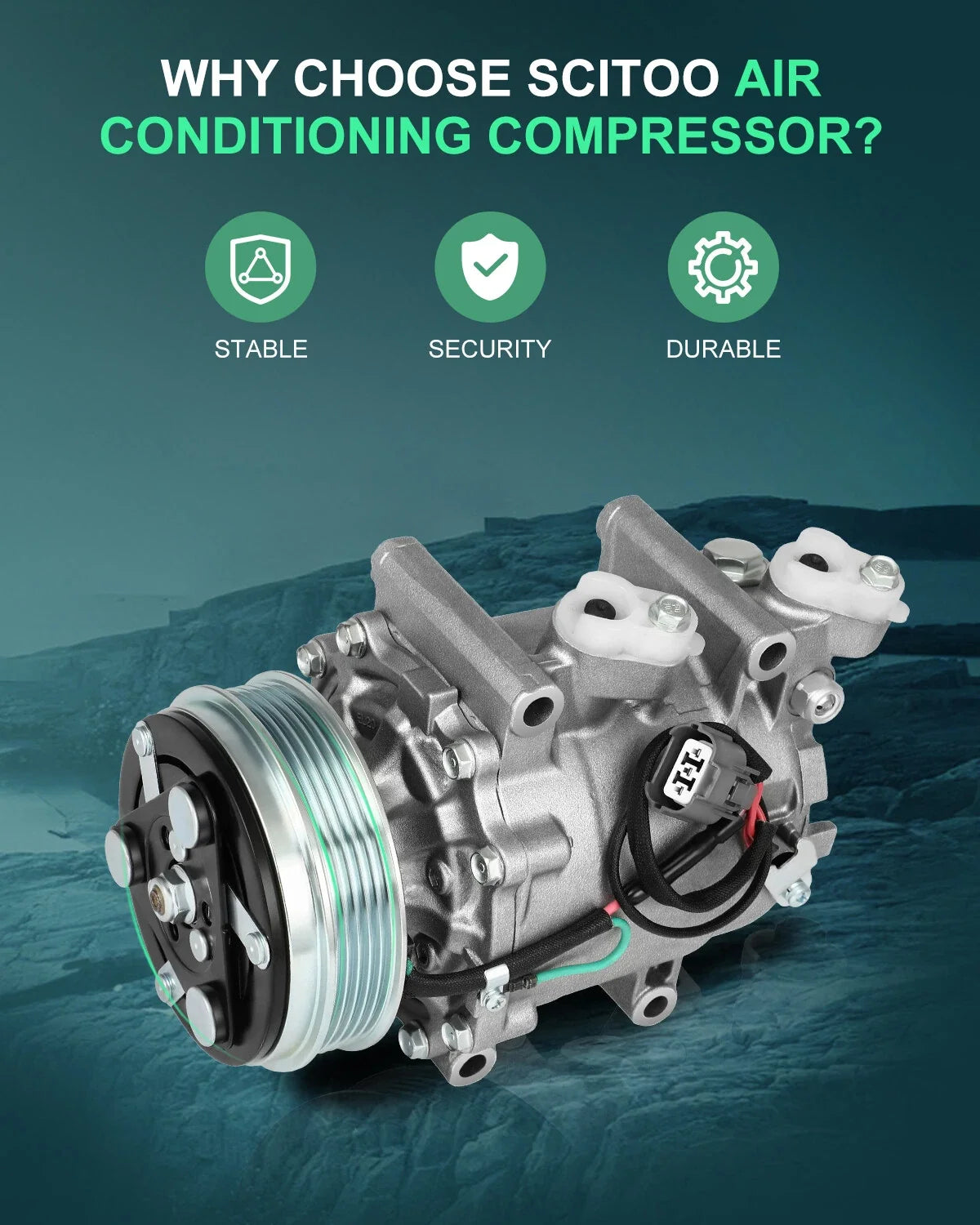1.5L A/C Compressor for Honda Fit (2009-2013)