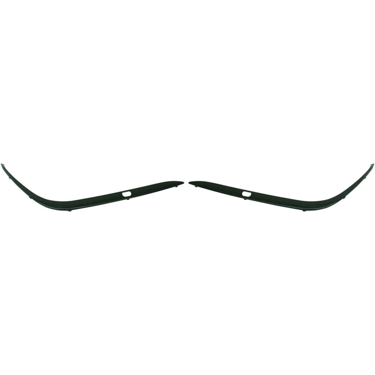 Bumper Trim Set for BMW 740iL (1995–2001) w/ Washer Hole Front Left & Right